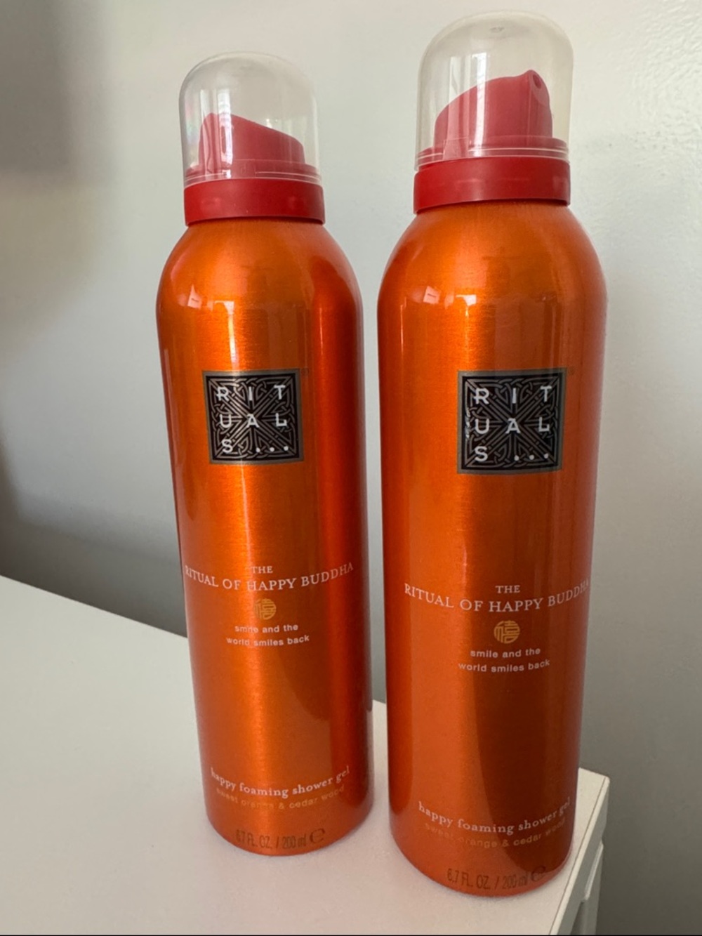 Rituals Happy Buddha Foaming Shower Gel - Set of 2 x 6.7 fl oz